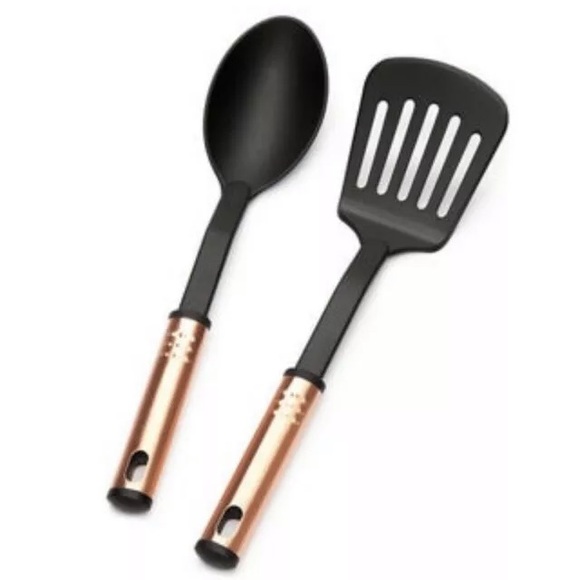 Copper Chef 5 Pc Set Dutch Oven Fry Pan Utensils - Picture 4 of 6